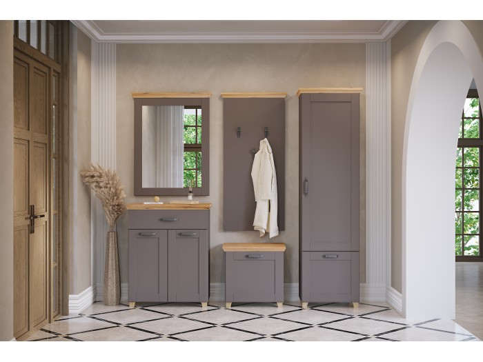 Модулно портманто CONTEMPO (артисан/сиво)